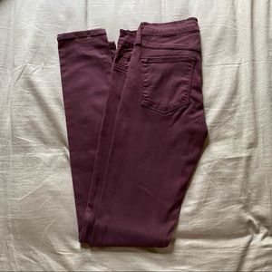 Maroon Flying Monkey Jeans